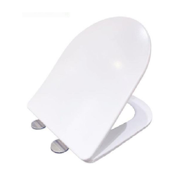 D Shape Soft Close Toilet Seat