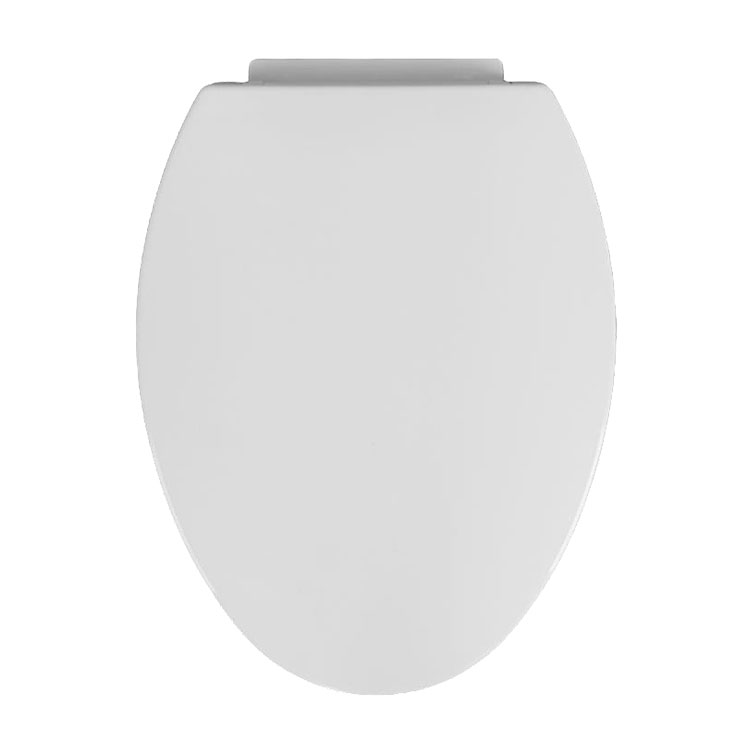 White Elongated Toilet Seat